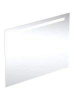 Geberit Option Basic Square tükör felső világítással 90x70 cm, eloxált alumínium 502.808.00.1