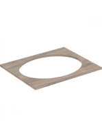 Geberit Selnova Square mosdópult 59,1x47,5 cm, hikoridió 502.862.00.1