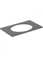 Geberit Selnova Square mosdópult 79,1x47,5 cm, matt láva 502.865.00.1