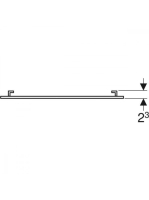 Geberit Selnova Square tükör 60x75 cm 502.891.00.1