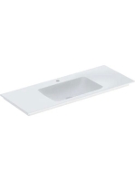Geberit One beépíthető mosdó 120x48 cm csaplyukkal, túlfolyó nélkül, KeraTect felület bevonattal 505.010.01.5