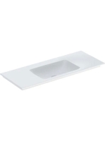Geberit One beépíthető mosdó 120x48 cm, csaplyuk és túlfolyó nélkül, KeraTect felület bevonattal 505.011.01.5
