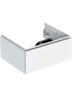 Geberit One alsó szekrény mosdóhoz 1 fiókkal 59x47 cm, magasfényű fehér 505.071.00.1