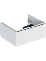 Geberit One alsó szekrény mosdóhoz 1 fiókkal 59x47 cm, matt fehér 505.071.00.2