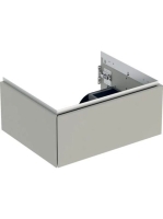 Geberit One alsó szekrény mosdóhoz 1 fiókkal 59x47 cm, matt greige 505.071.00.7