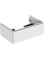 Geberit One alsó szekrény mosdóhoz 1 fiókkal 74x47 cm, matt fehér 505.072.00.2