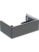 Geberit One alsó szekrény mosdóhoz 1 fiókkal 74x47 cm, matt láva 505.072.00.3