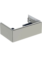 Geberit One alsó szekrény mosdóhoz 1 fiókkal 74x47 cm, matt greige 505.072.00.7