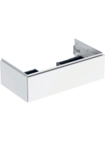 Geberit One alsó szekrény mosdóhoz 1 fiókkal 88,8x47 cm, magasfényű fehér 505.073.00.1
