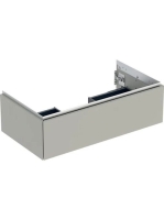 Geberit One alsó szekrény mosdóhoz 1 fiókkal 88,8x47 cm, matt greige 505.073.00.7