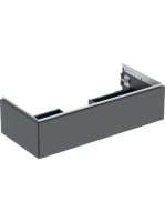 Geberit One alsó szekrény mosdóhoz 1 fiókkal 103x47cm, matt láva 505.074.00.3