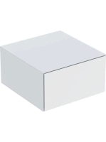 Geberit One oldalsó szekrény egy fiókkal 45x47 cm, matt fehér 505.078.00.2