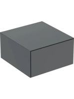 Geberit One oldalsó szekrény egy fiókkal 45x47 cm, matt láva 505.078.00.3