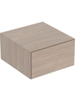 Geberit One oldalsó szekrény egy fiókkal 45x47 cm, tölgy 505.078.00.5