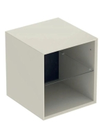 Geberit One oldalsó polcelem 45x47 cm, magasfényű homokszürke 505.079.00.4