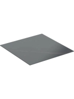 Geberit One kőanyag burkolat oldalsó szekrényhez és polcelemhez, 45x46,5 cm, márványhatású fekete 505.080.00.1