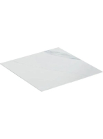 Geberit One kőanyag burkolat oldalsó szekrényhez és polcelemhez, 45x46,5 cm, márványhatású fehér 505.081.00.1