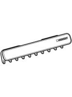 Geberit One lefolyó panel fésűs szűrőbetéttel, mágneses rögzítéssel, fényes króm 505.082.21.1