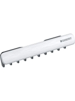 Geberit One lefolyó panel fésűs betéttel, mágneses rögzítéssel, szálcsiszolt króm 505.082.GH.1