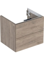 Geberit One alsó szekrény mosdóhoz 2 fiókkal 59,2x47 cm, hikoridió 505.261.00.6