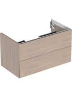 Geberit One alsó szekrény mosdóhoz 2 fiókkal 88,8x47 cm, tölgy 505.263.00.5