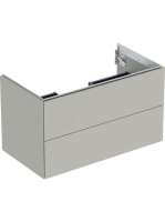 Geberit One alsó szekrény mosdóhoz 2 fiókkal 88,8x47 cm, matt greige 505.263.00.7