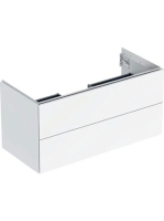 Geberit One alsó szekrény mosdóhoz 2 fiókkal 103x47 cm, magasfényű fehér 505.264.00.1