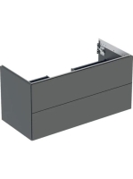 Geberit One alsó szekrény mosdóhoz 2 fiókkal 103x47 cm, matt láva 505.264.00.3