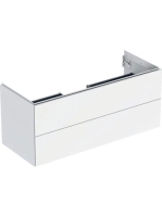 Geberit One alsó szekrény mosdóhoz 2 fiókkal 118x47 cm, matt fehér 505.265.00.2