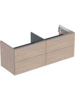 Geberit One alsó szekrény mosdóhoz négy fiókkal 135x47 cm, tölgy 505.266.00.5