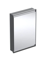 Geberit One balra nyíló tükrös szekrény 60x90 ComfortLight világítás, matt fekete 505.800.00.7