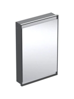 Geberit One jobbra nyíló tükrös szekrény 60x90 ComfortLight világítás, matt fekete 505.801.00.7