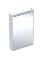 Geberit One tükrös szekrény balra nyíló ajtóval 60x90 cm, világítással, fehér 505.810.00.2