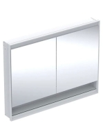 Geberit One tükrös szekrény polccal és ComfortLight világítással 120 cm, fehér 505.825.00.2