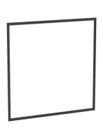 Geberit One takarókeret tükrös szekrényhez 75x93 cm, matt fekete 505.842.00.3