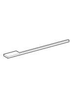 Geberit törölközőtartó mosdószekrényhez, fényes króm 510040000