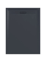Geberit Sestra szögletes zuhanytálca 90x120 cm, strukturált pala, grafit 550.275.00.2