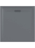 Geberit Sestra szögletes zuhanytálca 80x80 cm, strukturált pala, szürke 550.291.00.2