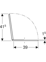 Geberit Bambini alsó rögzítésű gyermek WC-ülőke, rubinvörös 573337000