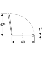 Geberit Bambini gyermek WC-ülőke támaszkodóval, teknősbéka design, sárga 573362000