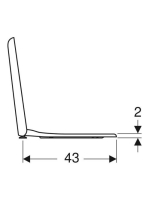 Geberit myDay WC ülőke Soft-Close 575410000