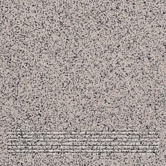 Cersanit Mount Everest Grey-Black Streptread W006-003-1 lépcsőlap 30 x 30