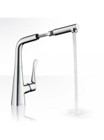 Hansgrohe Metris mosogató csaptelep kihúzható kifolyóval 14821000