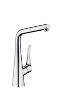 Hansgrohe Metris mosogató csaptelep kihúzható kifolyóval 14821000