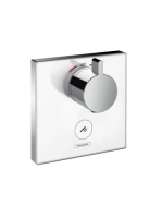 Hansgrohe ShowerSelect Glass termosztátos HighFlow csaptelep színkészlet 15735400