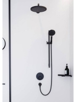 Hansgrohe ShowerSelect S matt fekete termosztátos csaptelep 15743670