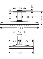 Hansgrohe Rainmaker Select 460 2jet fejzuhany Ecosmart 24014400