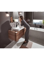Hansgrohe Pulsify Select S Kézizuhany 105, 3 jet Activation matt fekete 24100670