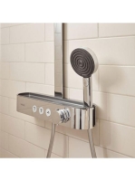 Hansgrohe Pulsify S Showerpipe 260 zuhanyrendszer termosztáttal, króm 24240000