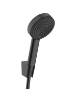 Hansgrohe Pulsify S zuhanytartó szett 105, 1 jet, 125 cm zuhanytömlő, matt fekete 24301670